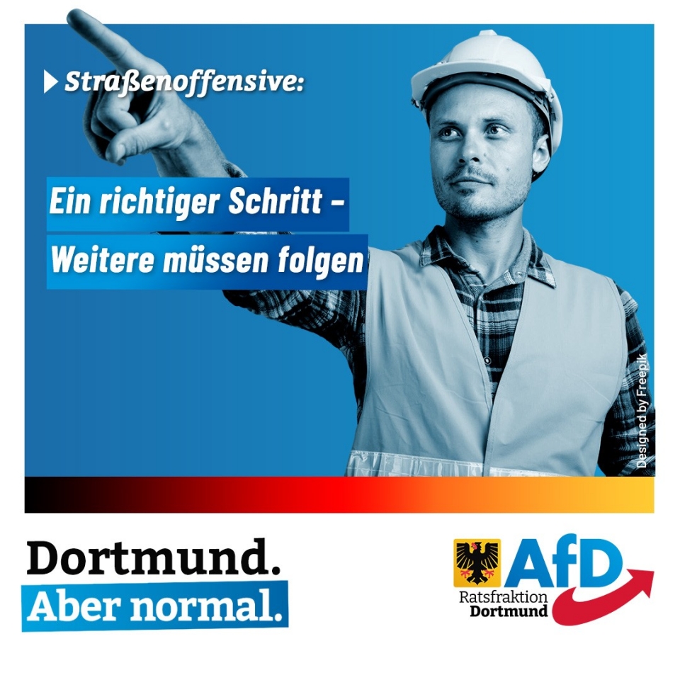 +++ Straßenoffensive ist ein erster richtiger Schritt – Weitere müssen folgen +++