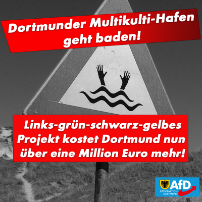 +++ Ahoi: Dortmunder Multikulti-Hafen geht baden! +++