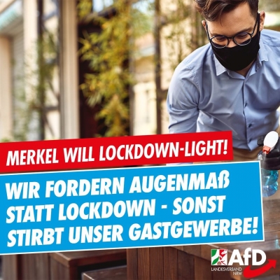 Lockdown light zerstört unser Gastgewerbe