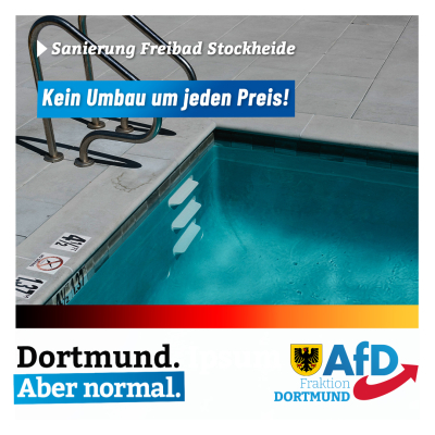 +++ Freibad Stockheide – Kein Umbau um jeden Preis +++