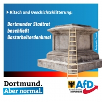 +++ Kitsch und Geschichtsklitterung: Dortmunder Stadtrat beschließt Gastarbeiterdenkmal +++