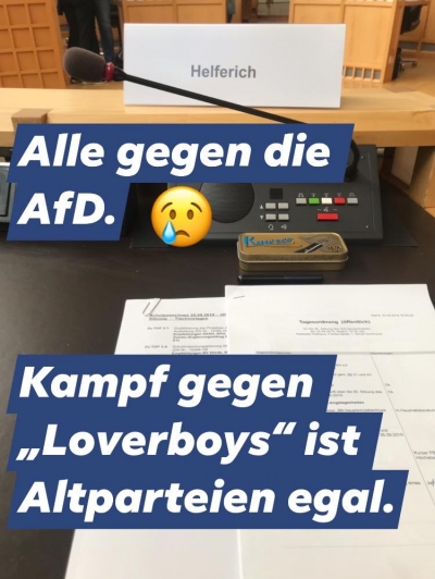 Aufklärungskampagne gegen Zwangsprostitution und „Loverboys&quot;