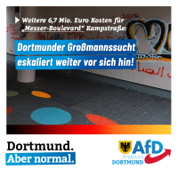 +++ Kostenexplosion beim Projekt 'Boulevard Kampstraße' in Dortmund +++