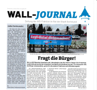 +++ Wall-Journal 2023 – Die jährliche Zeitung der AfD-Fraktion im Rat der Stadt Dortmund +++