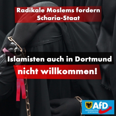 Islamisten sind in Dortmund nicht willkommen!