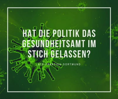 Dortmunder Gesundheitsamt ohne jede Kenntnis über Quarantäne-Fälle?