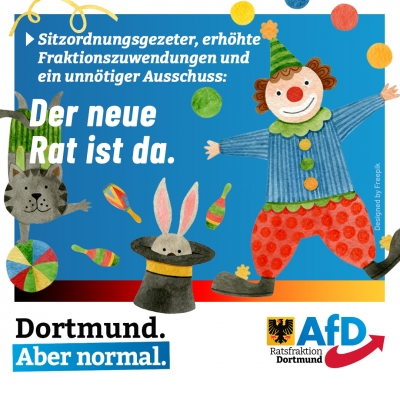 +++ Konstituierende Ratssitzung: Gezeter um Sitzordnung, erh&ouml;hte Fraktionszuwendungen und ein Ausschuss, den niemand braucht +++