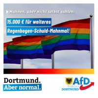 +++ Mahnen, aber nicht selbst zahlen – Gesamtschule will Stele für 15.000 € +++