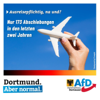 +++ Ausreisepflichtig, na und? Nur 173 Abschiebungen in den letzten zwei Jahren +++
